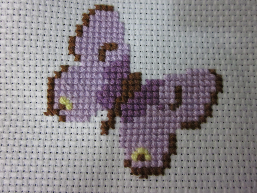 Finished! Just needs the backstitch.